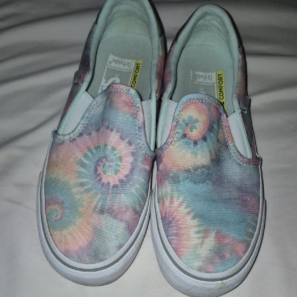 Vans Multicolor Tie-Dye Slip-On Sneakers